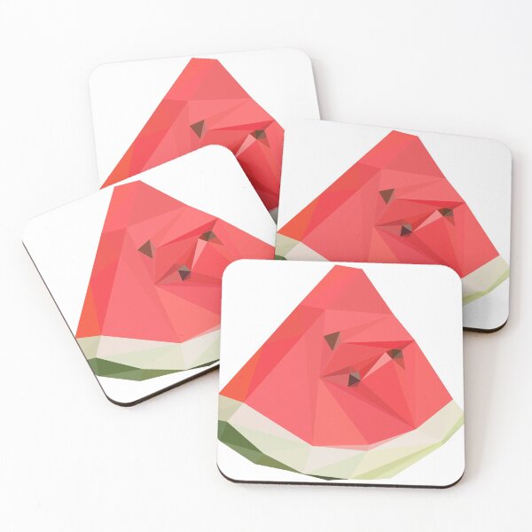 Item preview, Watermelon Slice Low Poly designed and sold by wobben.