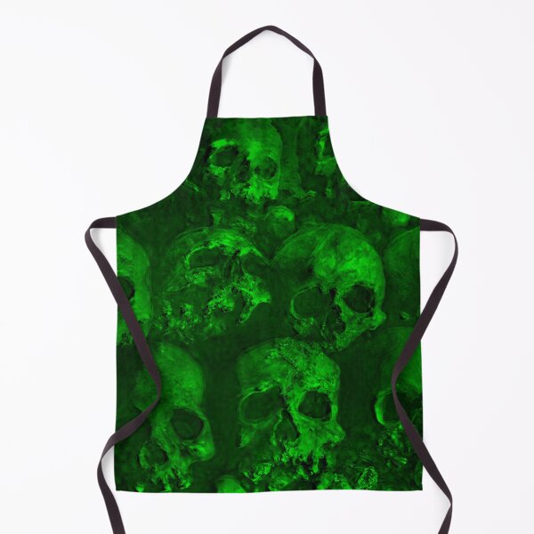 Item preview, Toxic Human Skulls - Chilling Digital Painting designed and sold by Canavas.