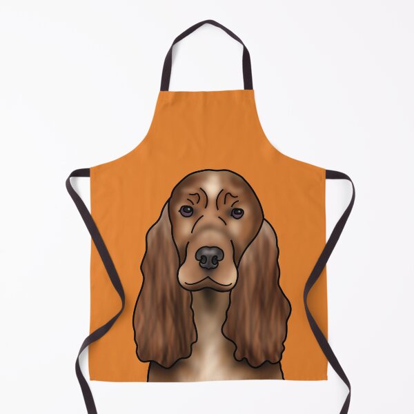 Item preview, Cocker Spaniel Dog Portrait - Orange designed and sold by JadeMadeThis.