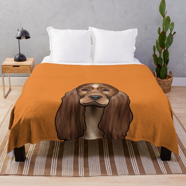 Item preview, Cocker Spaniel Dog Portrait - Orange designed and sold by JadeMadeThis.
