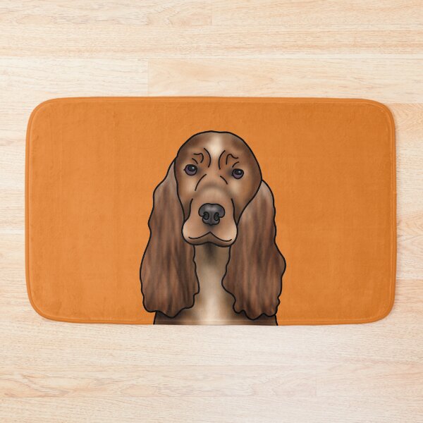 Item preview, Cocker Spaniel Dog Portrait - Orange designed and sold by JadeMadeThis.