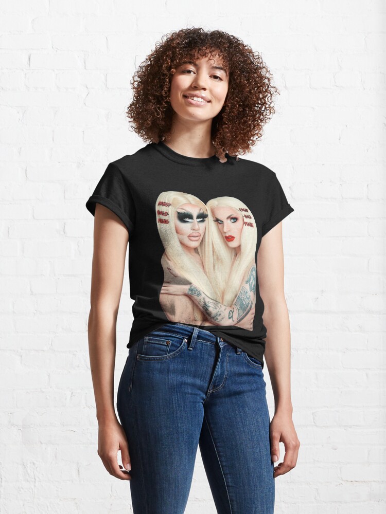 Alternate view of Trixie and Katya Book UNHhhh Classic T-Shirt