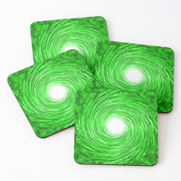 Item preview, green swirl designed and sold by Ferit Kurt.