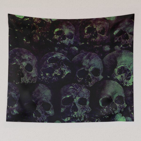 Item preview, Skulls From The Crypt - Chilling Digital Painting designed and sold by Canavas.