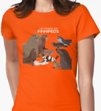 I Am Thankful For Pinnipeds Women's Fitted T-Shirt