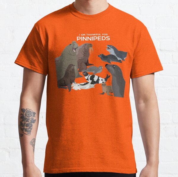 I Am Thankful For Pinnipeds Classic T-Shirt