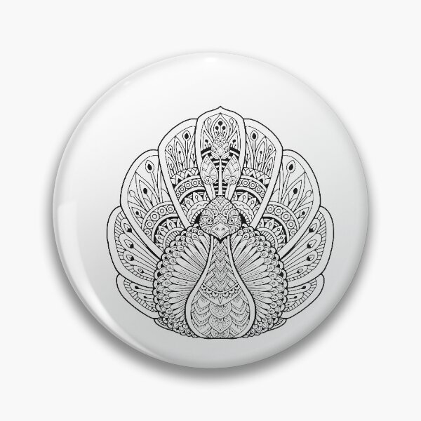 Item preview, Peacock Mandala designed and sold by Sasha-Arts.