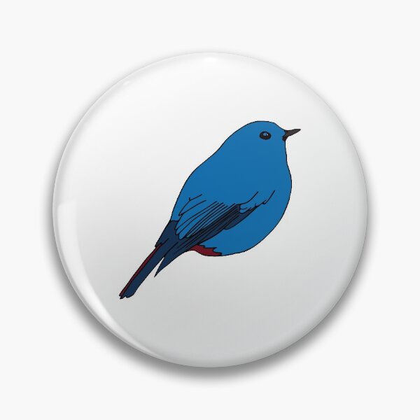 Item preview, Blue Bird Illustration designed and sold by murialbezanson.