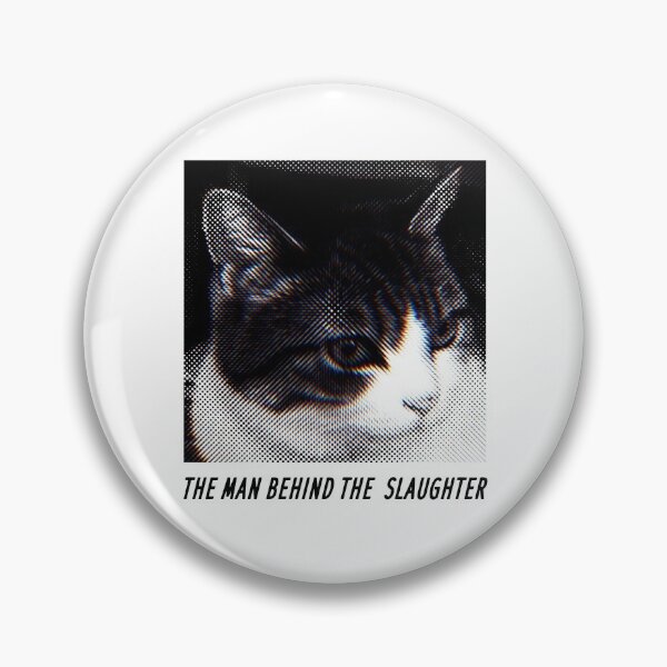 Item preview, The Man Behind The Slaughter Cat Graphic designed and sold by lmzgraphics.