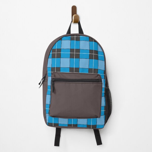 Item preview, black blue plaid designed and sold by ZiphGames.