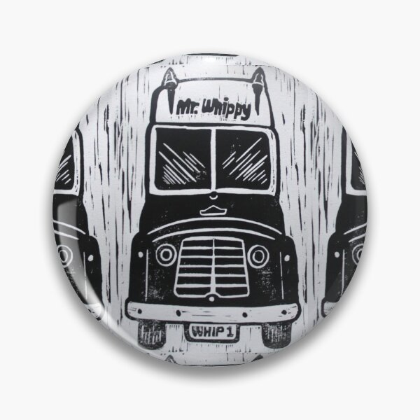 Item preview, The Mr Whippy Van - Linocut designed and sold by The Lazy Beach.