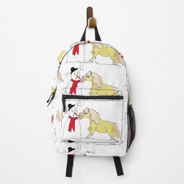 Shetland Pony & the Snowman Backpack