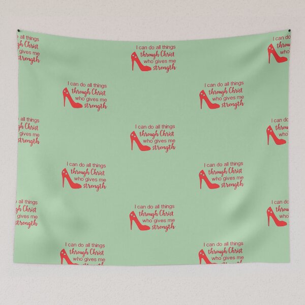 Item preview, I can do all things through Christ  designed and sold by PaperDreamPod.
