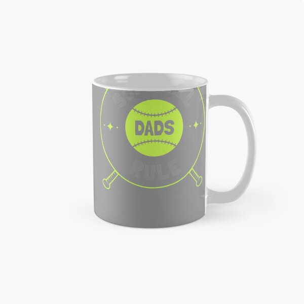 Item preview, Mens Softball Dads Rule Fastpitch Dad Novelty Graphic design designed and sold by nikkidawn74.