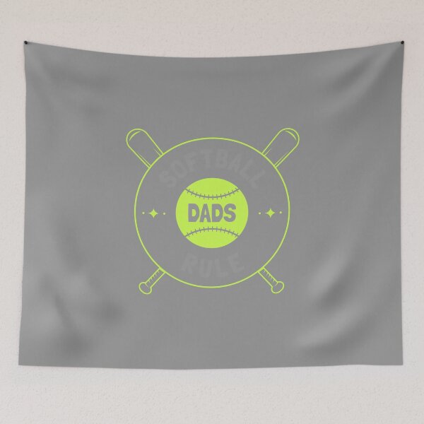 Item preview, Mens Softball Dads Rule Fastpitch Dad Novelty Graphic design designed and sold by nikkidawn74.