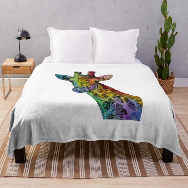 Item preview, Rainbow giraffe designed and sold by TinStars07.