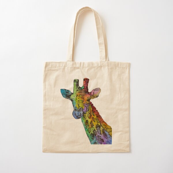 Rainbow Heart Tote Bag Reusable Shopping Bag Heart Print -  UK