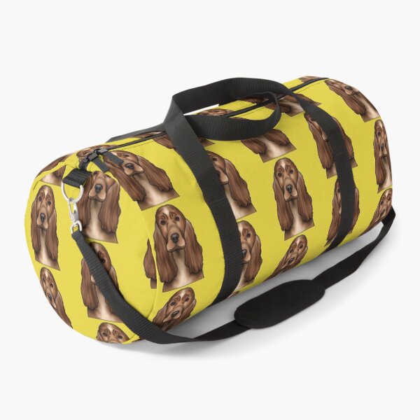 Item preview, Cocker Spaniel Dog Portrait - Pattern - Yellow designed and sold by JadeMadeThis.