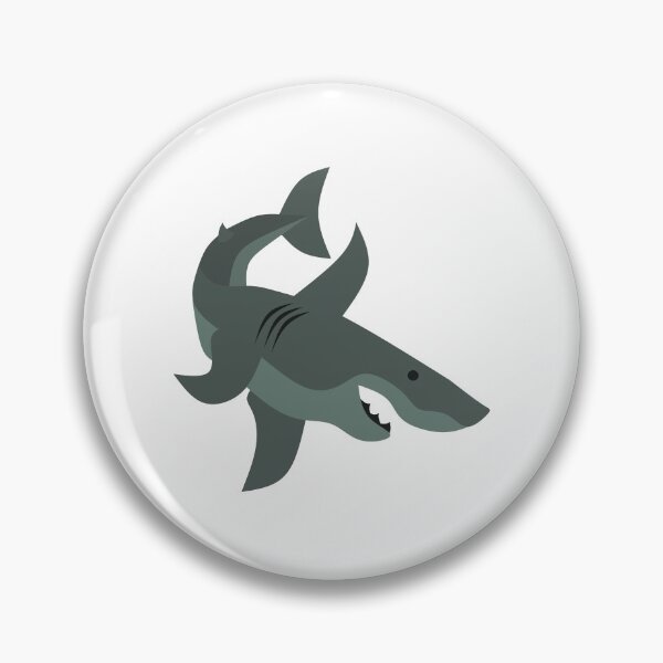 Item preview, Scary Great White Shark Catoon designed and sold by grounds.