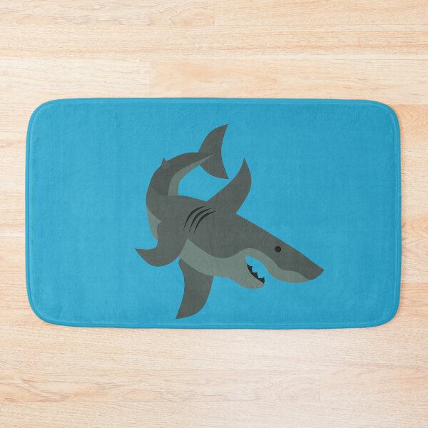 Item preview, Scary Great White Shark Catoon designed and sold by grounds.