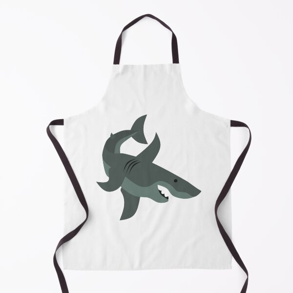 Item preview, Scary Great White Shark Catoon designed and sold by grounds.