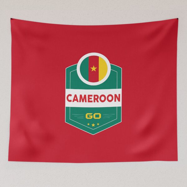 Item preview, CAMEROON FLAG SHIELD  designed and sold by MarkMotta.