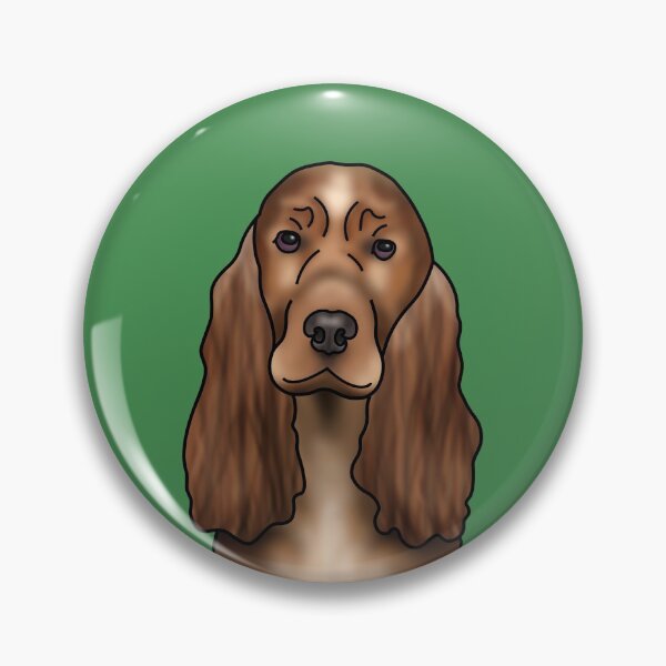 Item preview, Cocker Spaniel Dog Portrait - Green designed and sold by JadeMadeThis.