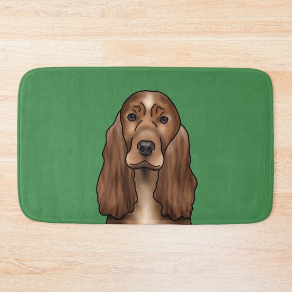 Item preview, Cocker Spaniel Dog Portrait - Green designed and sold by JadeMadeThis.
