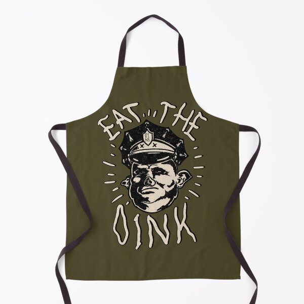 Item preview, Eat The Oink - Fuck the Police | Fuck12 | Defund The Police | Eat The Rich | Kids Mask | Backpack | Funny Pig Cop Babushka Boi Design for Dark Tees designed and sold by Any Color Designs.