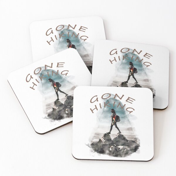 Item preview, gone hiking art designed and sold by axelpua.