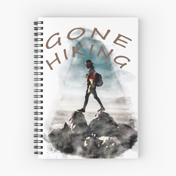 Item preview, gone hiking art designed and sold by axelpua.