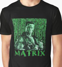 John Matrix - Commando Graphic T-Shirt