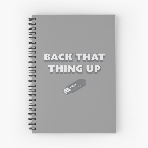 Item preview, Back That Thing Up Funny Flash Drive design designed and sold by nikkidawn74.