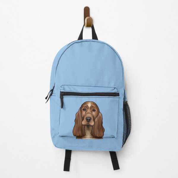 Item preview, Cocker Spaniel Dog Portrait - Blue designed and sold by JadeMadeThis.