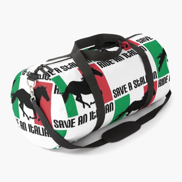Item preview, Save a Stallion Ride an Italian Flag Funny Italian Heritage Quote designed and sold by kiwi91.