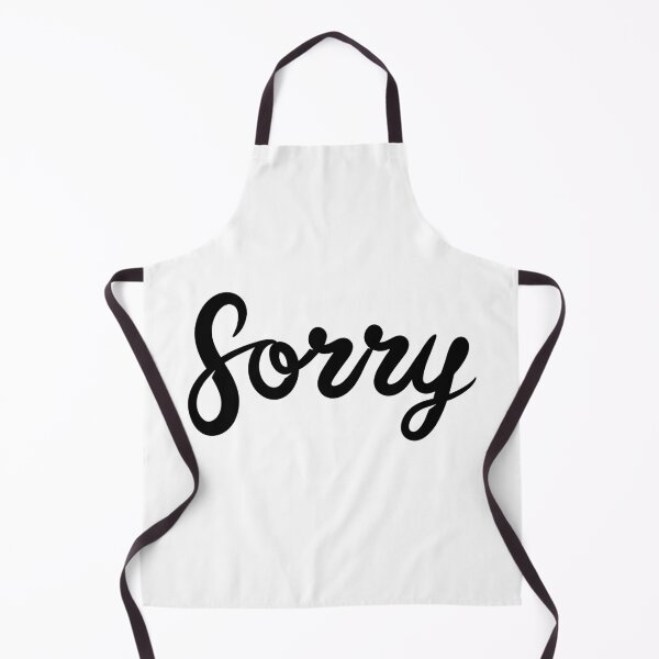 Item preview, SORRY (Plain Black) designed and sold by Sorrrry.