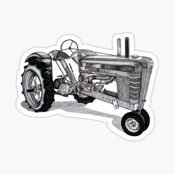 1950s John Deere Tractors SVG