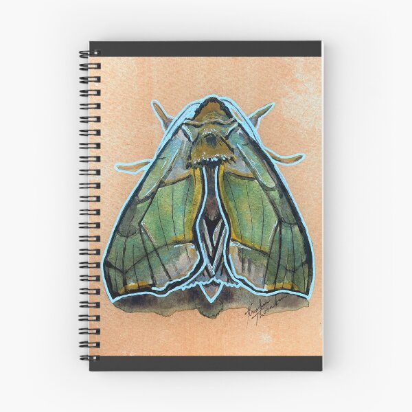 Item preview, Green Perched Looper - Diachrysia Balluca designed and sold by Kristin (Thornton) Barker.