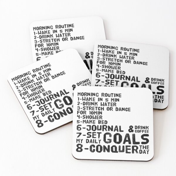Item preview, Copy of Morning routine Habits designed and sold by Maadio.