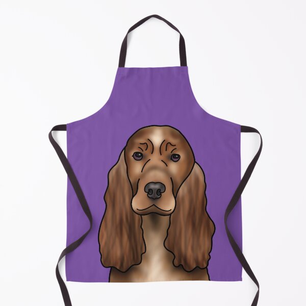 Item preview, Cocker Spaniel Dog Portrait - Purple designed and sold by JadeMadeThis.
