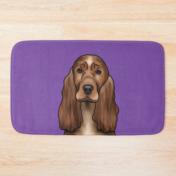 Item preview, Cocker Spaniel Dog Portrait - Purple designed and sold by JadeMadeThis.