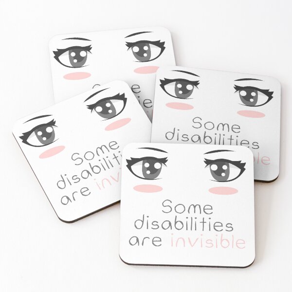 Item preview, Some Disabilities Are Invisible designed and sold by Kirsten Uecker.