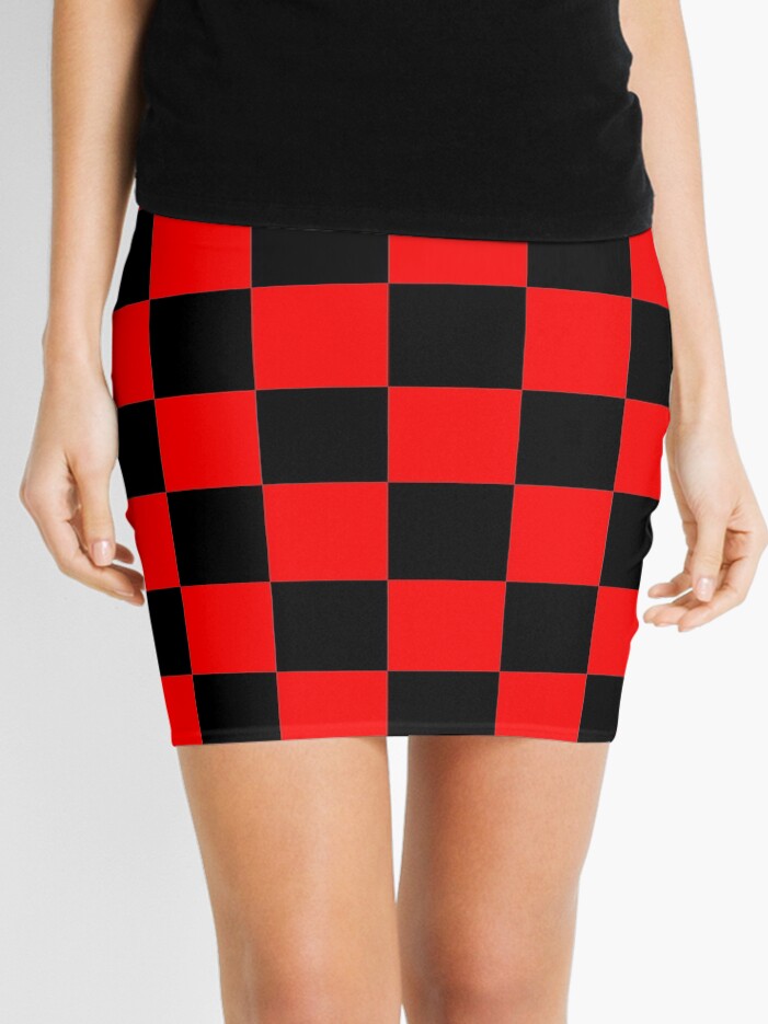 red skirt design