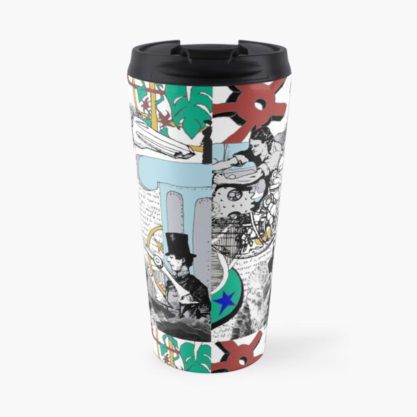 Steampunk Horse and the Gentleman Travel Mug