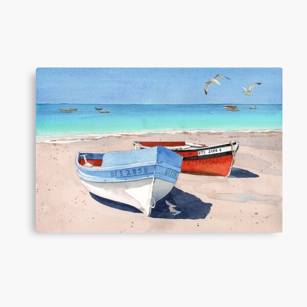 Item preview, Beach Boats 2 designed and sold by Lynnea Washburn.