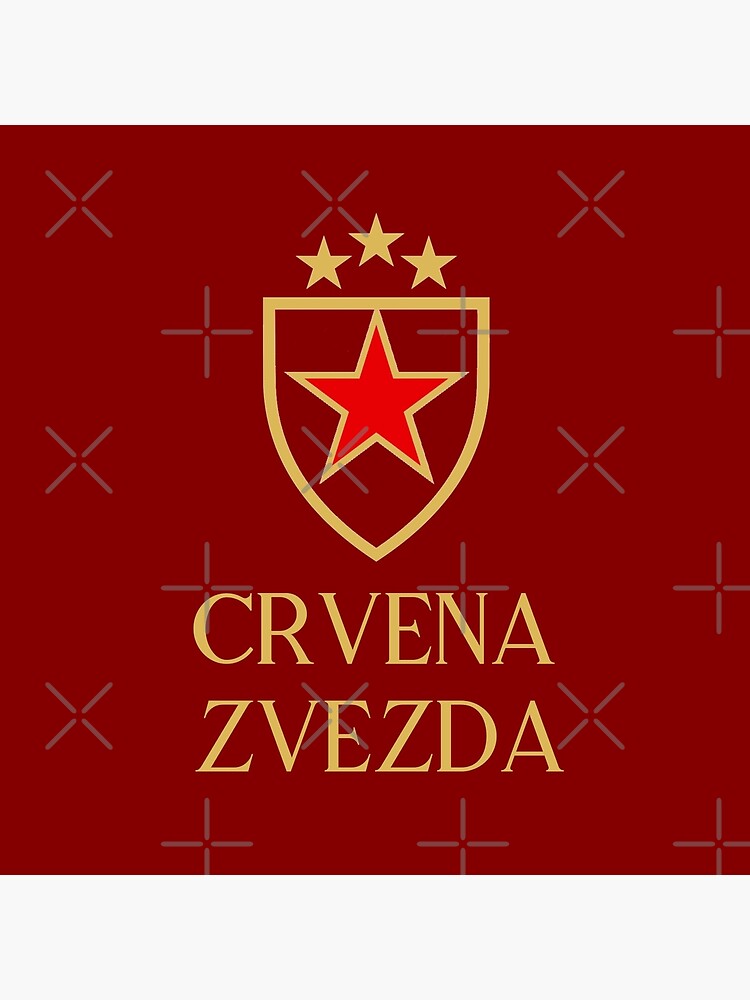 FK Crvena Zvezda /FC Red Star Belgrade Serbia Football Soccer Pin Badge