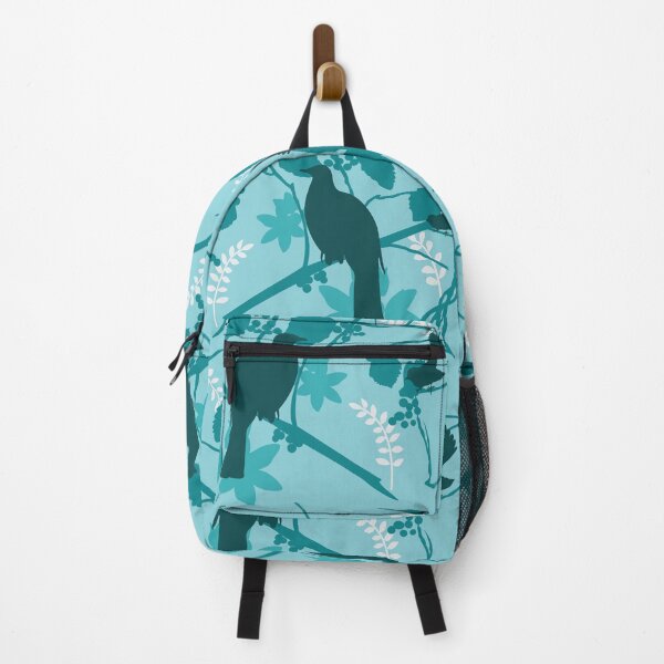 Artikelvorschau, Kereru (Waldtaube) und Fantail Native New Zealand Bird Pattern entworfen und verkauft von designbycheyney.