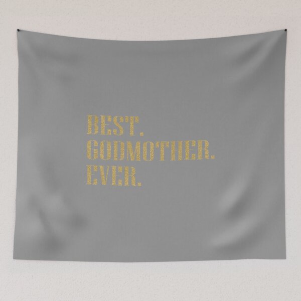 Item preview, Best Godmother Ever Godparent Gift design designed and sold by nikkidawn74.