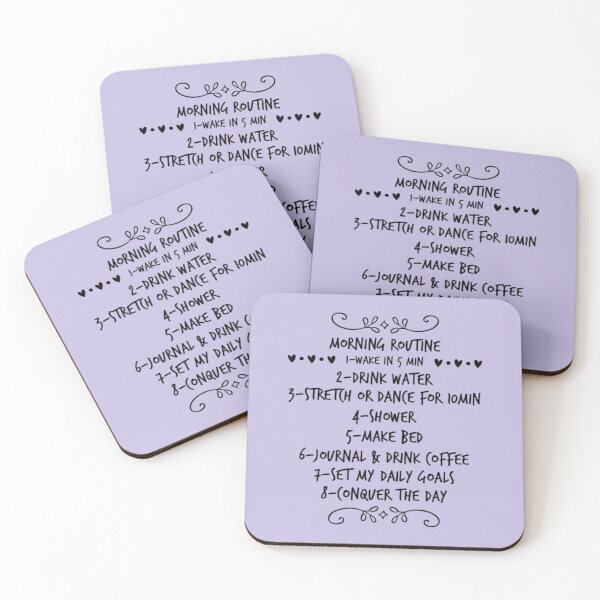 Item preview, Morning Habits designed and sold by Maadio.