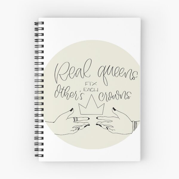 Item preview, “Real queens fix each other’s crowns” print designed and sold by paysen-grandy.